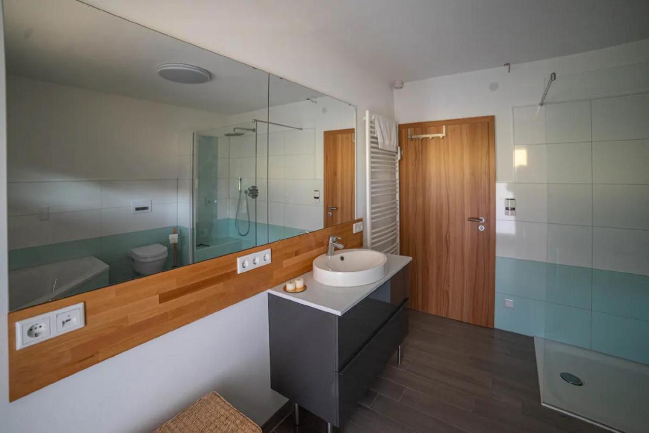 באד דריבורג Ferienwohnung Am Waldrand מראה חיצוני תמונה